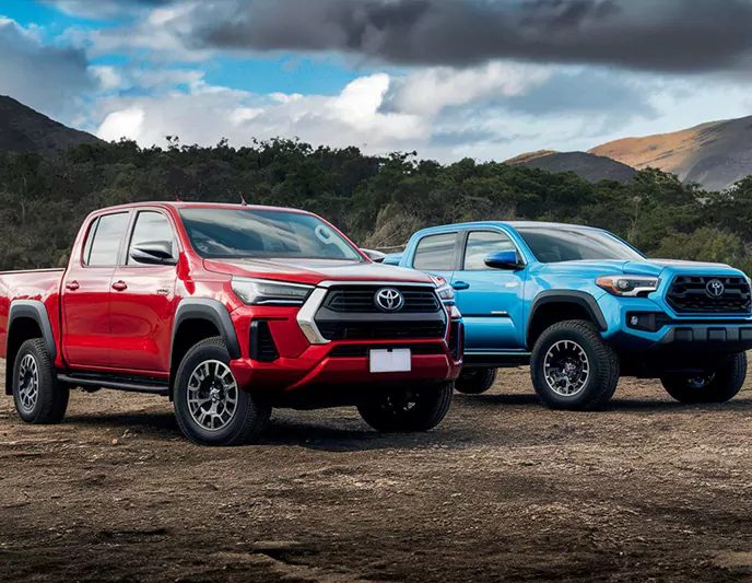 Toyota Hilux and Toyota Tacoma